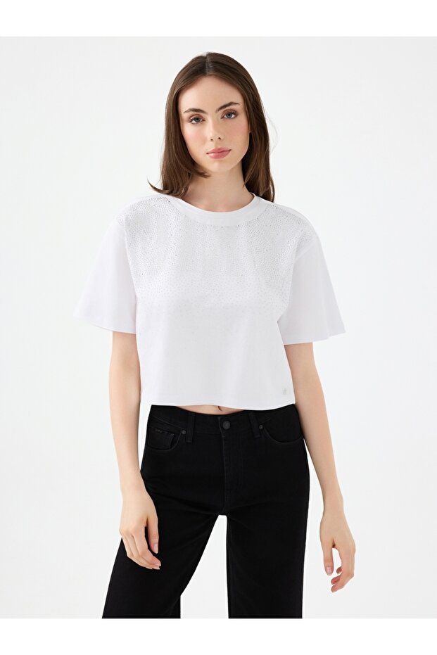 Crop Women's T-shirt K.sleeve