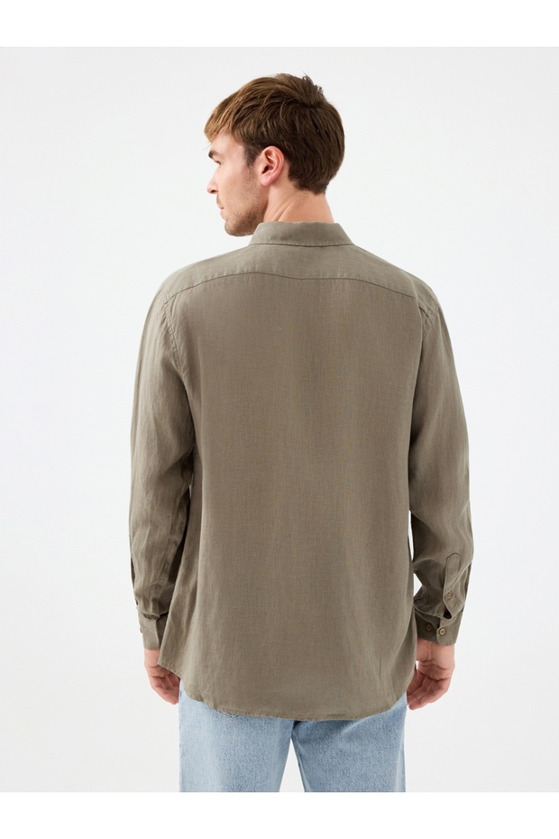 Regular Fit Erkek Gömlek U.kol - 3