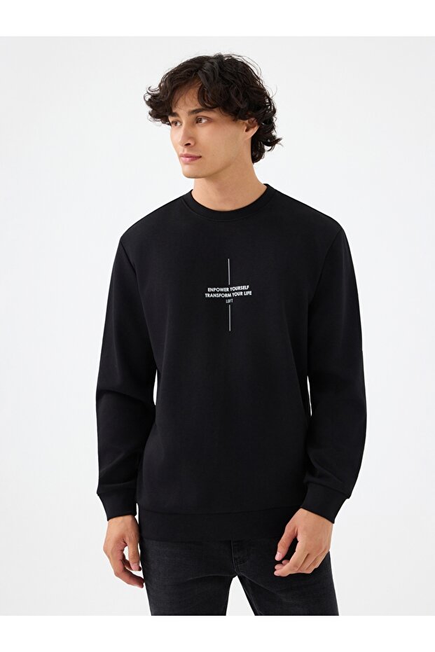 Regular Fit Erkek Sweatshirt - 1
