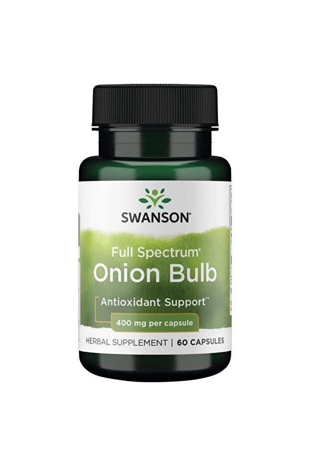 Full Spectrum Onion (Bulb) 400 Milligrams 60 Capsules