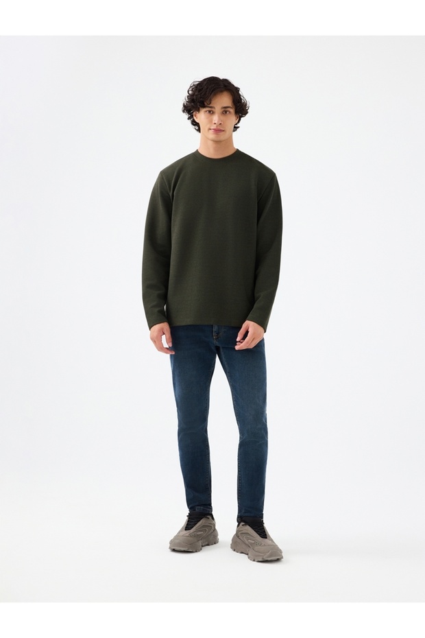 Regular Fit Erkek Tshirt U.kol - 2