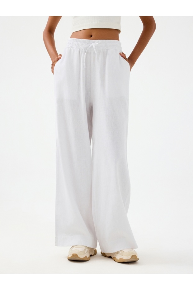 Regular Fit Kadın Pantolon - 2