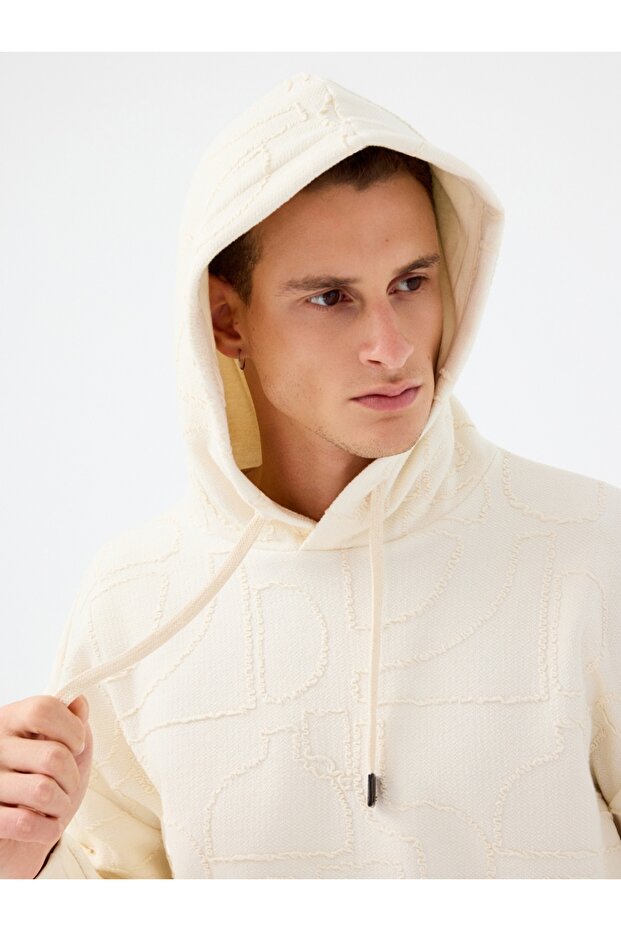 Oversize Fit Erkek Sweatshirt - 5