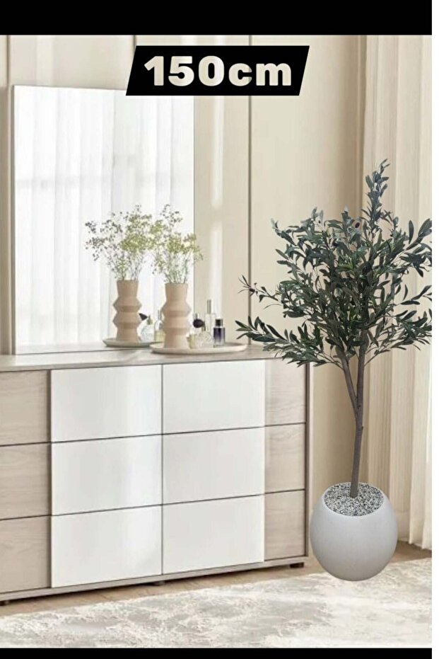 Artificial Olive Tree 150 cm Width 40 cm