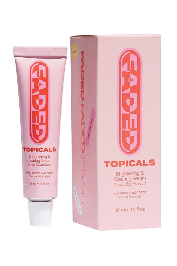 Faded Brightening & Clearing Serum with Kojic Acid & Niacinamide (0.5 Fl Oz)