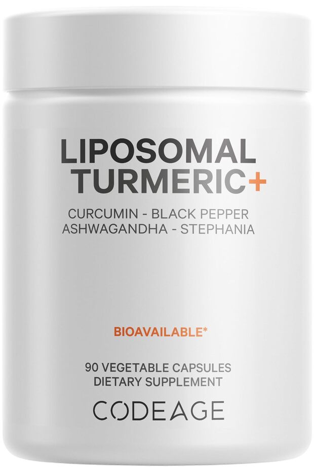 Organic Turmeric Supplement - 95% Curcumin with Black Pepper & Herbal Blend - 90 Capsules