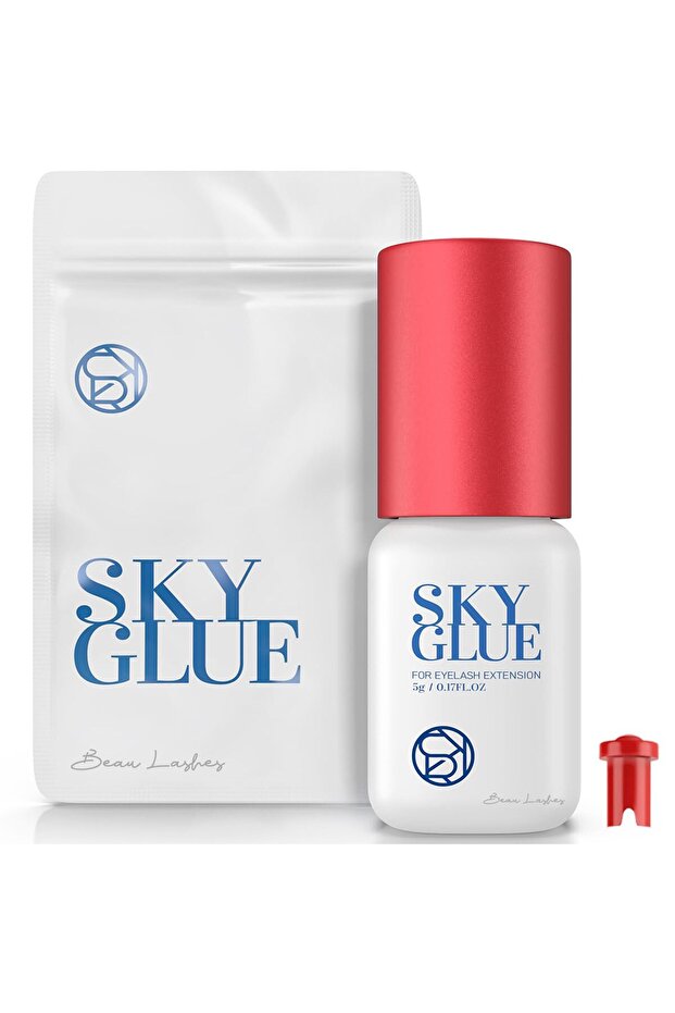 Super Strong Eyelash Extension Glue SKY S+ 5ml - 1-2s Fast Drying, 6-7 Week Retention