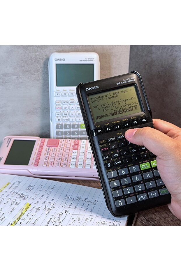 fx-9750GIII Graphing Calculator with Python & Natural Textbook Display - 3