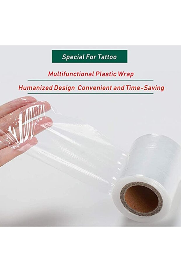 غلاف بلاستيكي شفاف للاستخدام مرة واحدة للوشم للحواجب والشفاه - 5