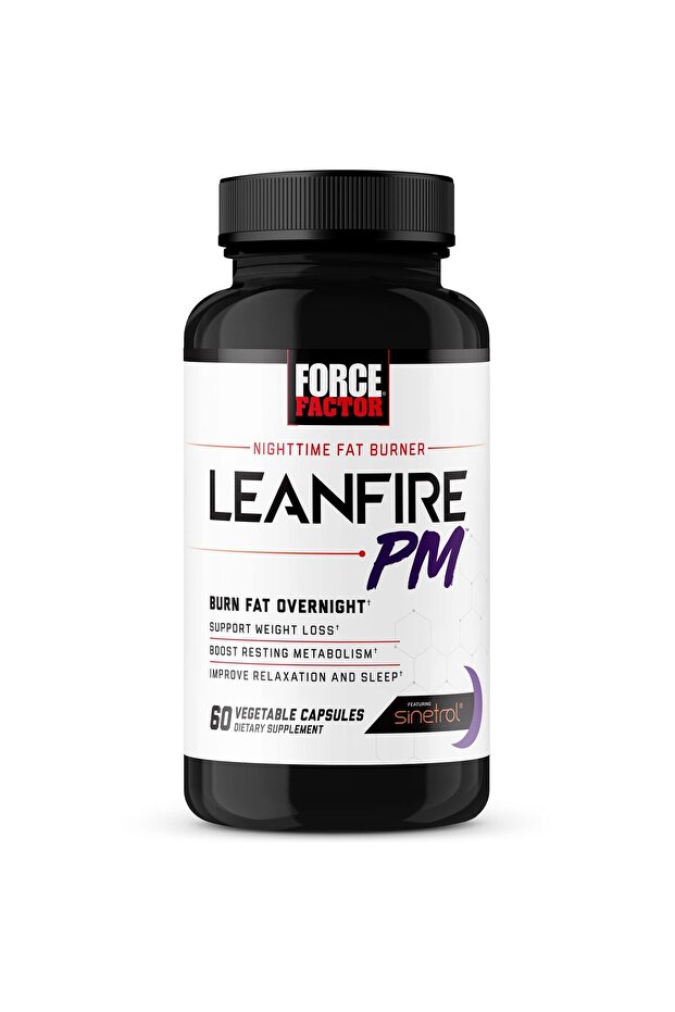 LeanFire PM Pills for Women & Men, & Metabolism Booster, 60 Capsules