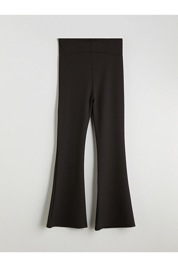 Karın Panelli İspanyol Paça Hamile Tayt Pantolon - 6