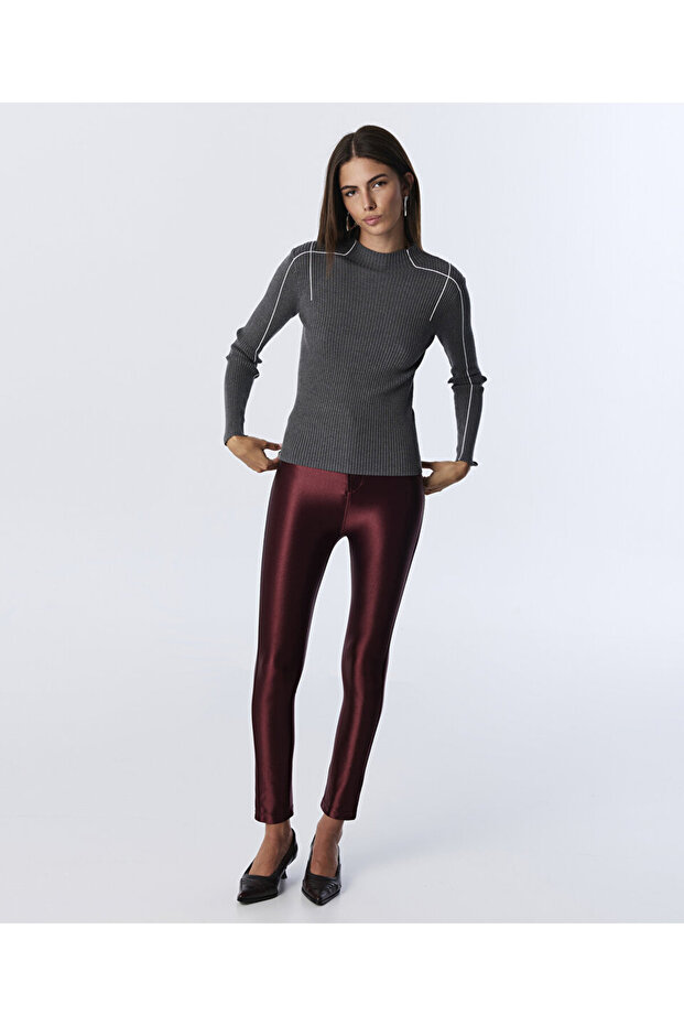 KONTRAST DİKİŞLİ TRİKO - 5