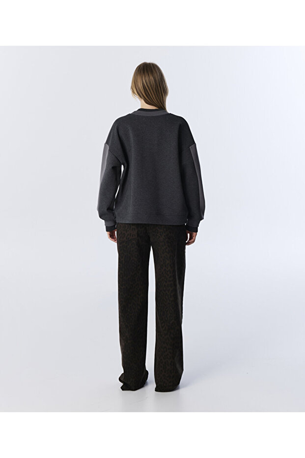 COLORBLOCK PATCH'Lİ SWEATSHIRT - 7