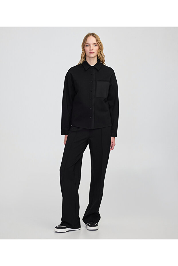 Triko mix gömlek - 7