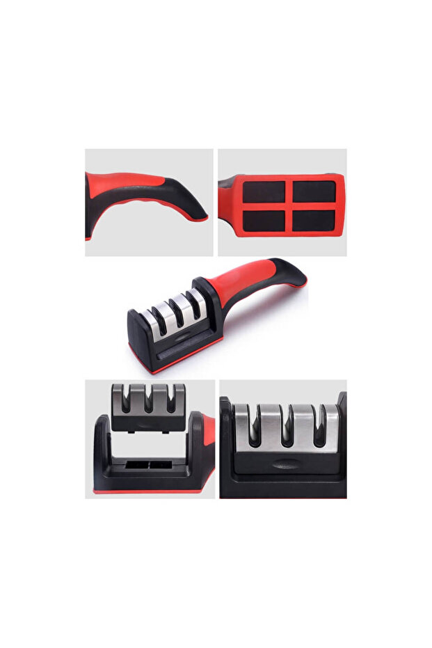 Manual Knife Sharpener with 3 Functions - 2