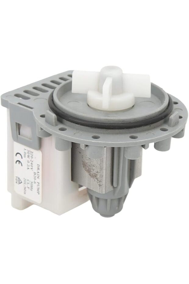 Eujgoov Portable Drain Pump Replacement Drain Pump Abs Material Drain Pump Suitable for Washing Mach