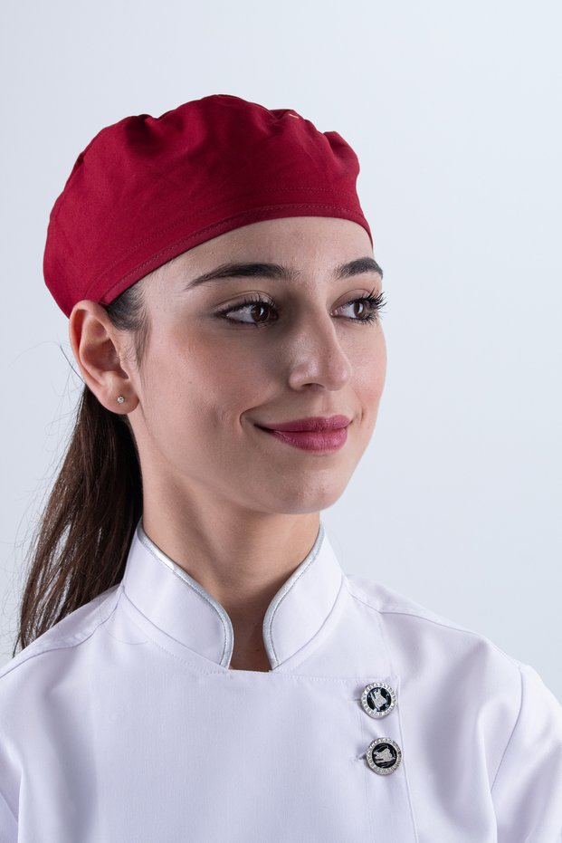 Chef Bone Kep Cook Chef Hat Red