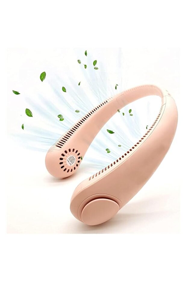 Khazna Neck Fan, Hands Free 360° Cooling Personal Fan, USB Rechargeable Portable Neck Fan with 3 Wi