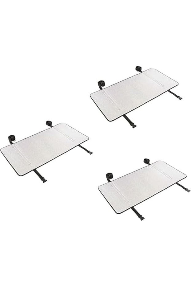 TAYGUM 3 Pcs Air Conditioner Hood Aluminum Foil Air Conditioner Shield Easy to Install Air Condition