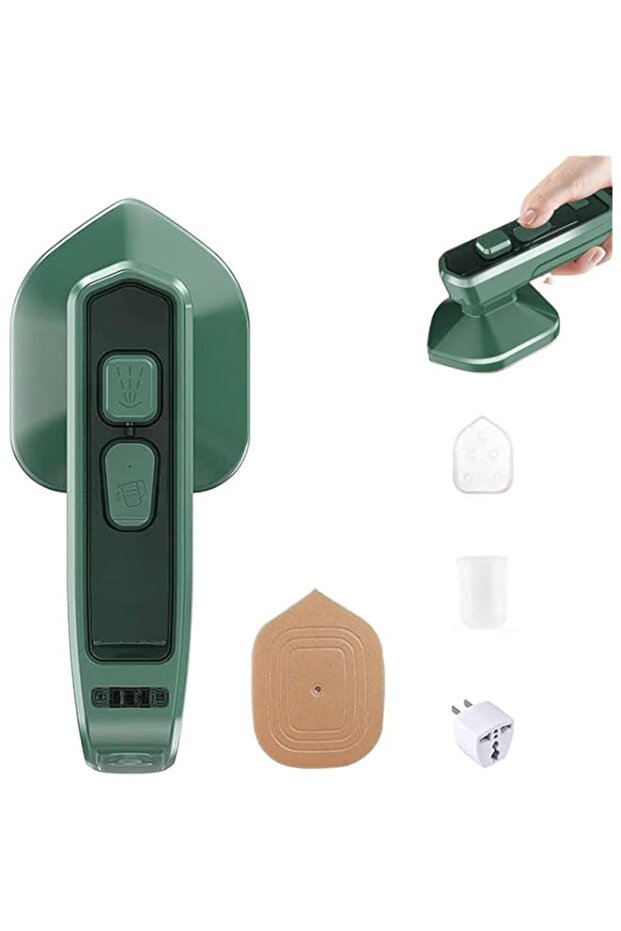 Smatter Compact Mini Iron - Portable Wrinkle Solution for Travel, Emergency Ironing, Outdoors - Hand