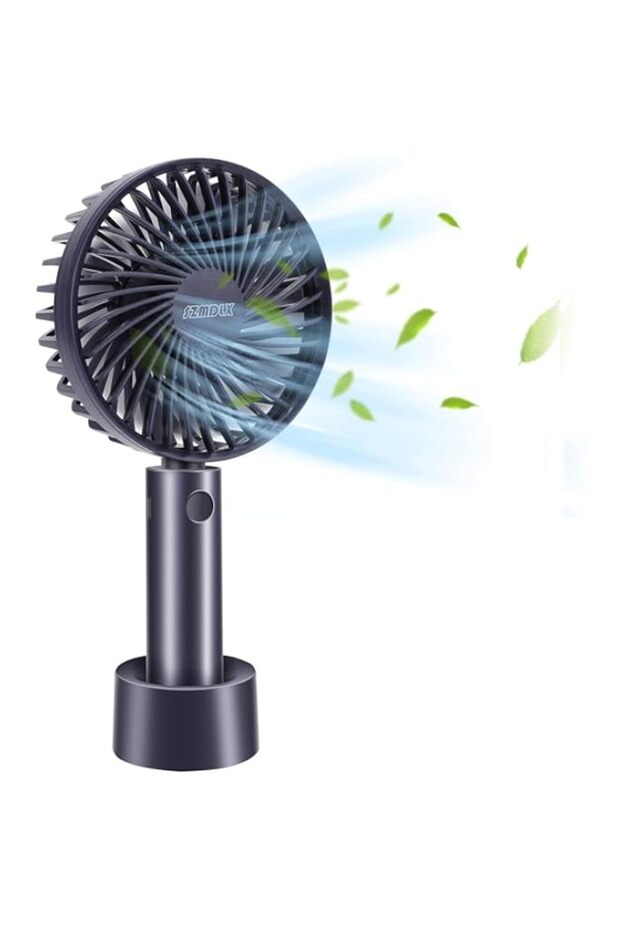 Desk fan, Hand Held Fan, Portable USB Fan Mini Foldable Desktop Table Cooling Hand Fan, 3 Speeds USB
