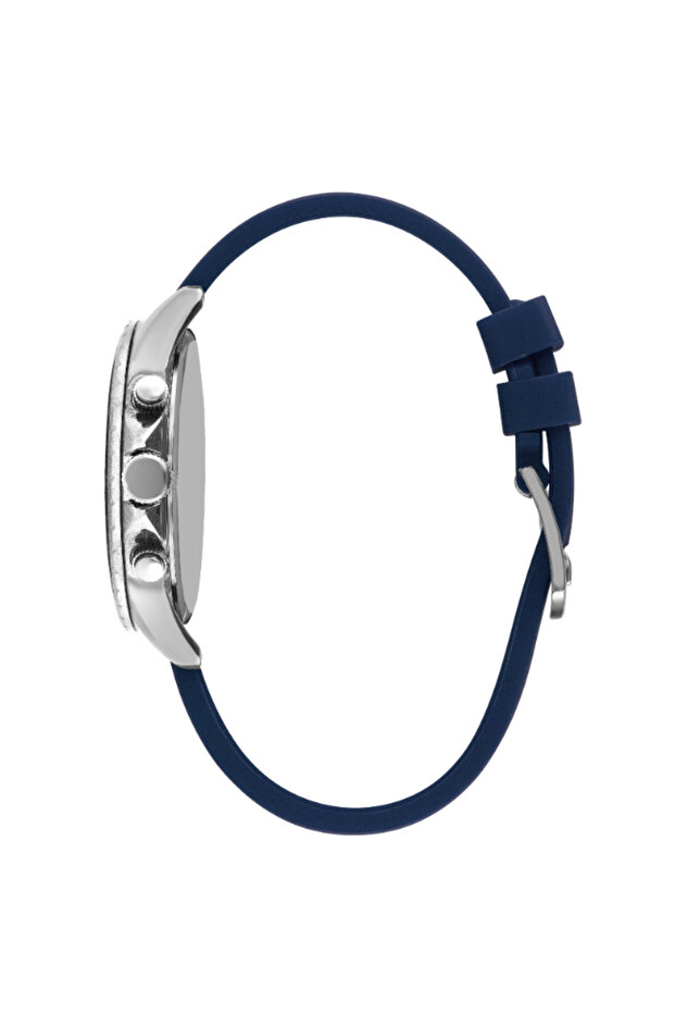 ساعة رجالية متعددة الوظائف بمينا فضي - LC07210.339 - 2