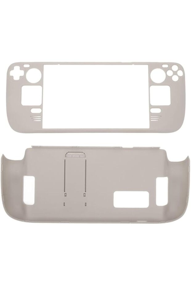 Bewinner Kickstand Protective Case for Alve Steam Deck, Cover Protector with Stand Hands Full Finger