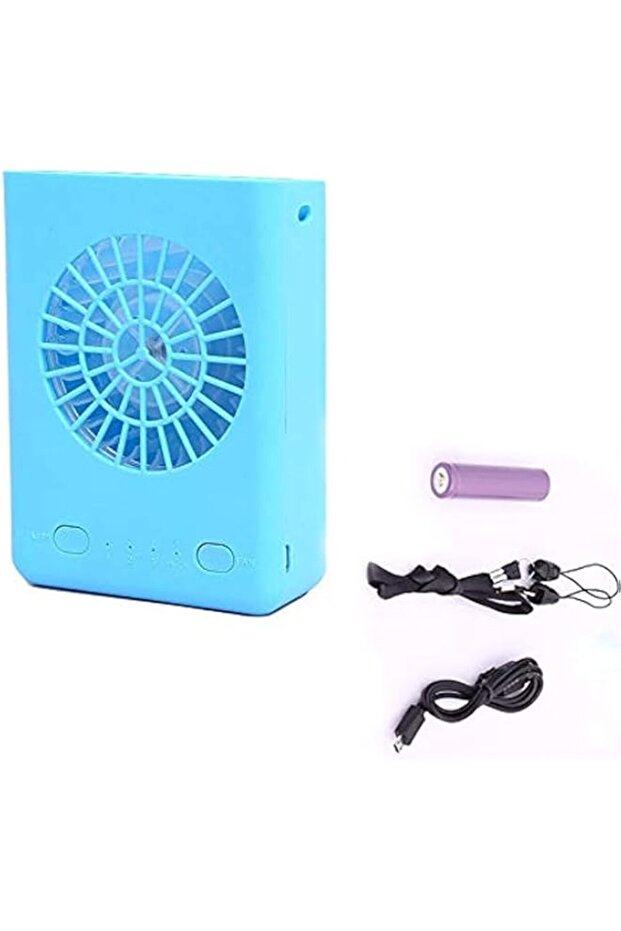 Abure Hanging Fan-Portable Necklace Multi-functional Rechargeable Mini Fan 3 Speeds Personal Cooling