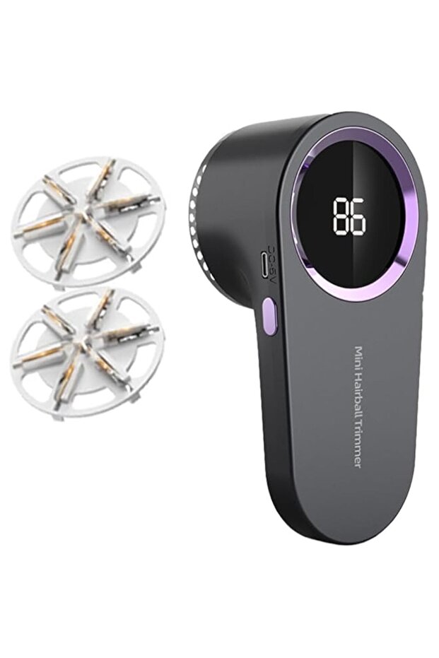 Lint Shavers Rechargeable Fabric Shaver, with Digital Display, Sweater Shaver with 6-Leaf Blades and