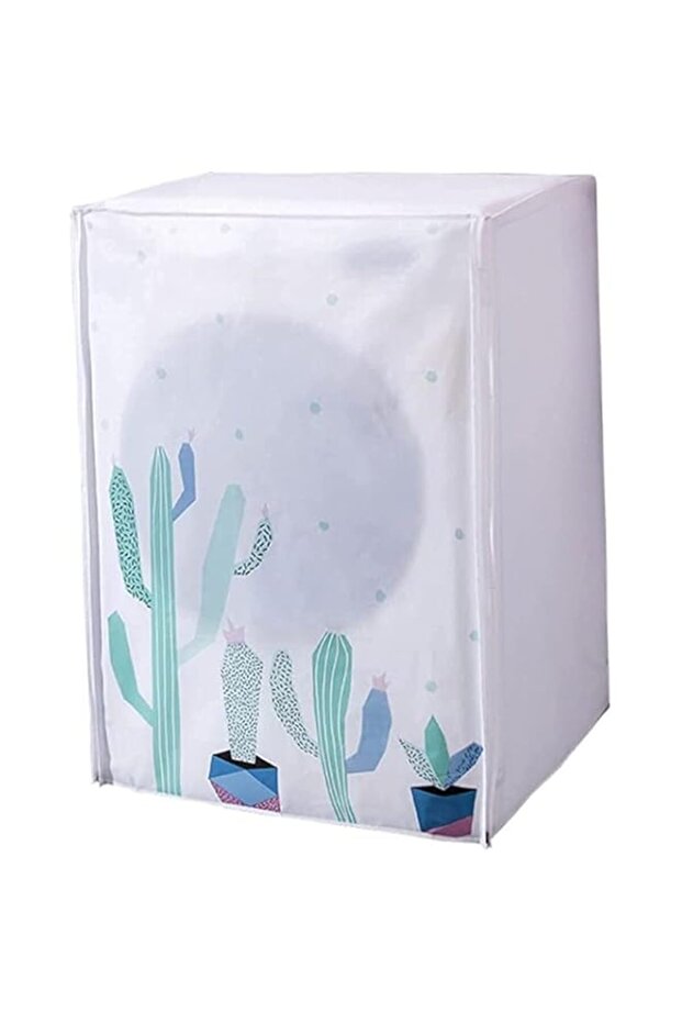 KASTWAVE Washing Machine Cover Tumble Dust Cover Washer Dryer Cover Washer Protection Case Waterproo