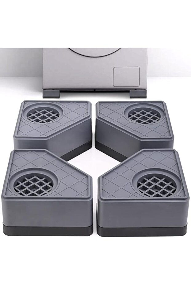AMERTEER 4Pcs Anti Vibration Pads For Washer Dryer - Washing Machine Foot Pads - Washing Machine Sta