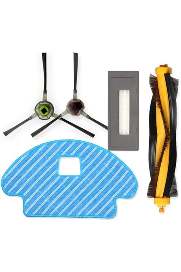 WANGCL Accessories Kit for ECOVACS DEEBOT OZMO 930 /ECOVACS DEEBOT DG36, Replacement Parts Brushes F