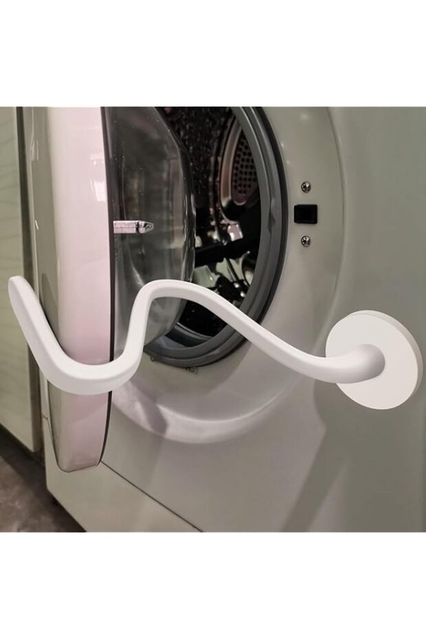Birvemce Upgraded Front Load Washer Door Prop, Easy to Use and Bend Washing Machine Door Prop Open, - 1