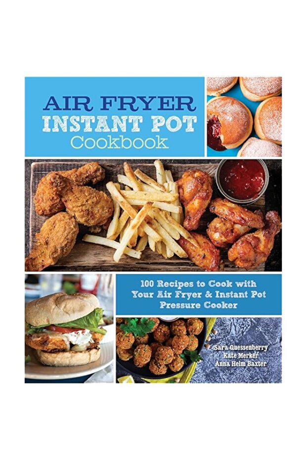 Chartwell Books Air Fryer Instant Pot Cookbook Recipe