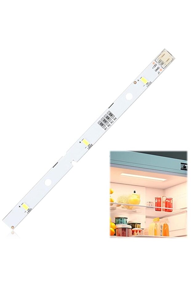 GBULTR LED Light Bar & Cover for RONGSHENG/HISENSE Refrigerator, LED Strip Light E349766 MDDZ-162A 1