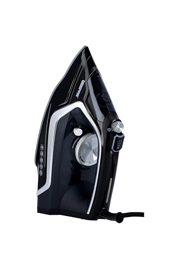 Geepas GSI7801N 2200W Steam Iron - 2 in 1 Dry & Wet Steam Iron - Adjustable Temperature Control, Cer