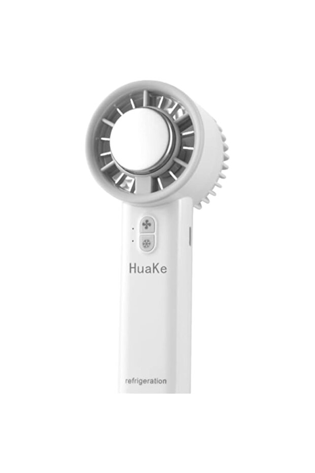 Huacorp Portable Handheld Ice Cooling Fan, USB Mini Outdoor Cooling Fan, Desktop Small Rechargeable