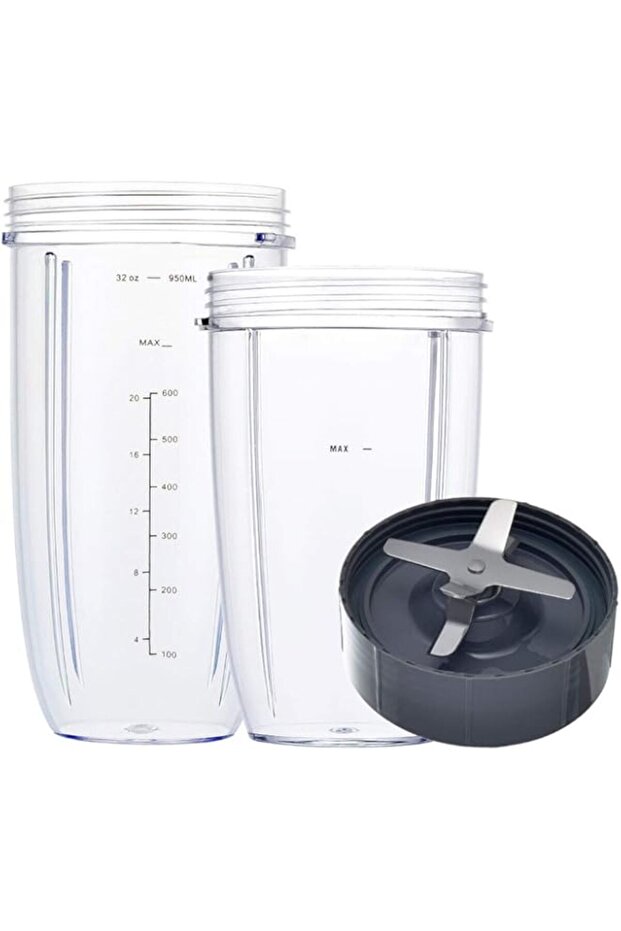 VGEFC Blender Replacement Parts for Nutribullet, 32oz & 24oz Cups with Replacement Extractor Blade,