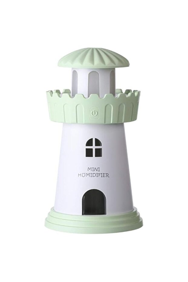150ml Lamp Lighthouse Humidifier USB Led Air Diffuser Purifier Atomizer Tower Essential oil diffuser - 1