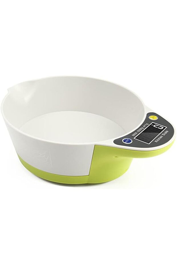 Digital Food Scale with Bowl - Easy to Clean Kitchen Scale for Baking, Cooking, Salad and Weight Los