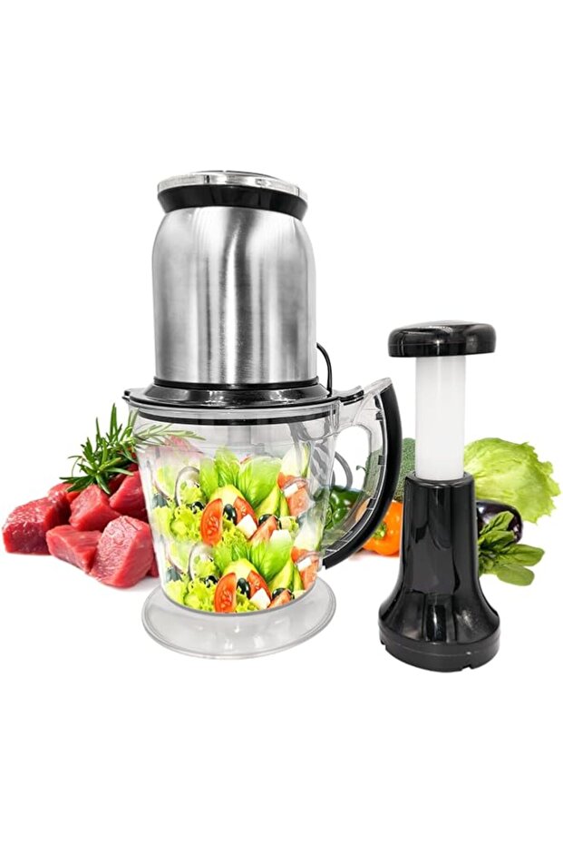 UAE Felcon 2L Multi Purpose Chopper Mixer Grinder & Blender with Versatile Blades for Chopping Slici