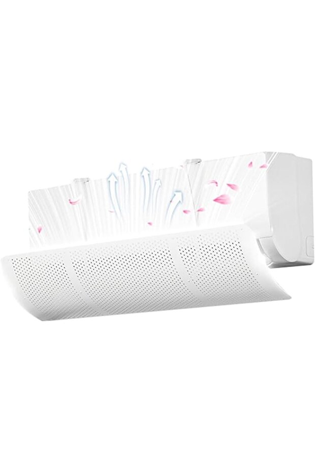 Adjustable Foldable Air Conditioner Deflector Confinement Air Deflector Outlet Air Wing Air Cooled B