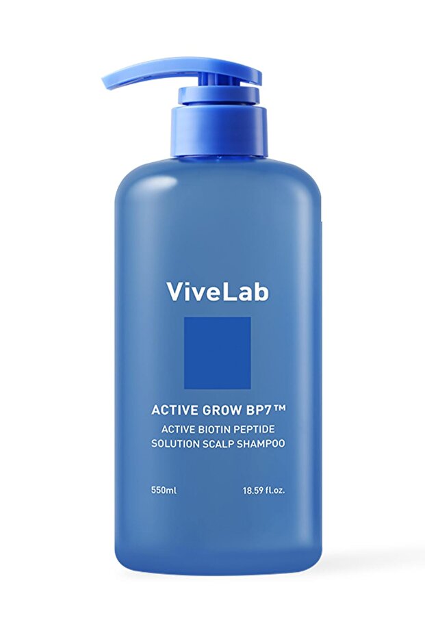 Active Biotin Peptide Solution Scalp Shampoo 550ml - 7