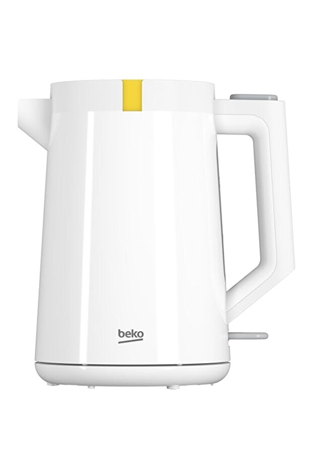 Beko WKM4215W Electric Kettle 1.7L, 2200W, LED warning, Heat storage function, Dry-boil Protection,