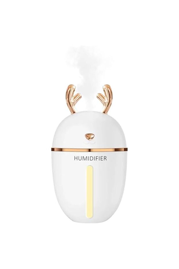 AMERTEER Quiet Air Humidifier – Cool Mist for Bedroom, Office & Nursery | Up to 16 Hours Continuou