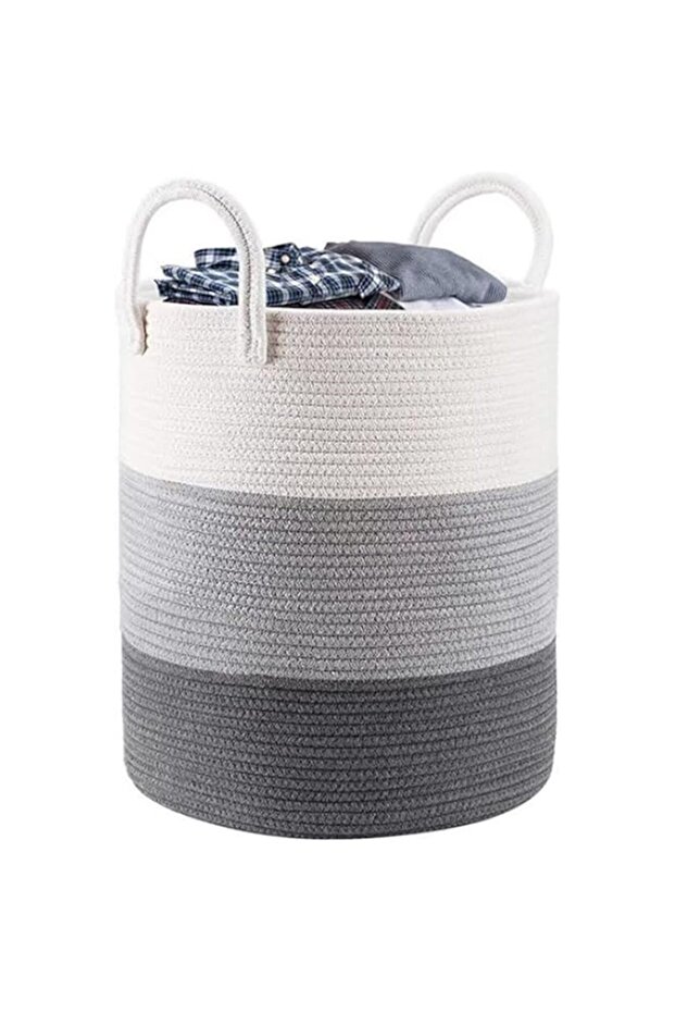 STAYOUNG Large Capacity Laundry Hamper - Children's Storage Basket, Washable Cloth Basket, Suitable
