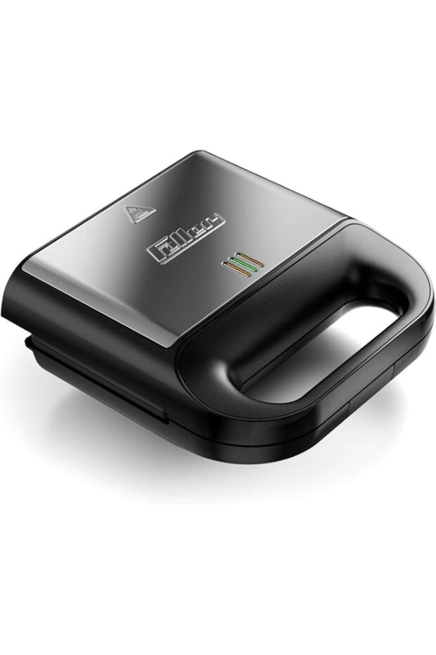 Feller Germany,2 Slice Sandwich Maker with non-stick DuPont Coating, 750W Power, 3 Indicators, Cool