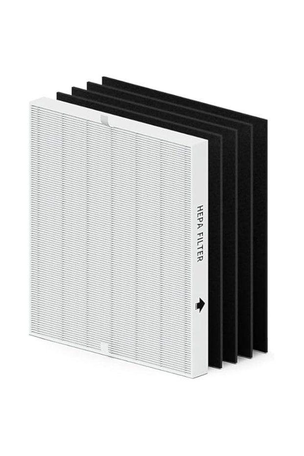 TAYGUM AP-1512HH Filter Set Replacement for Cowa*y Airmega AP-1512HH Air Purifiers, 2 True HEPA and