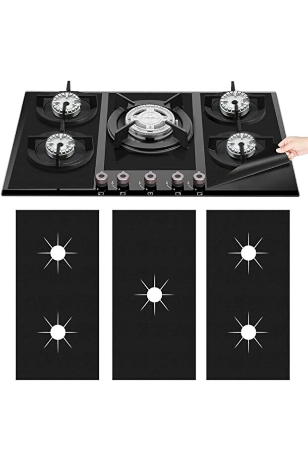 KASHIWA Gas Stove Protector Gas Stove Cover Reusable Suitable for Most Users in Size High-temperatur