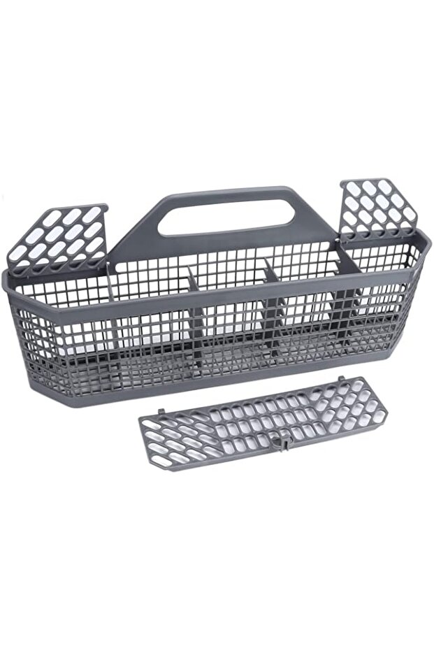 Jiawu Dishwasher Storage Basket, Open Grid Design Dishwasher Storage Basket with Different Sized Hol